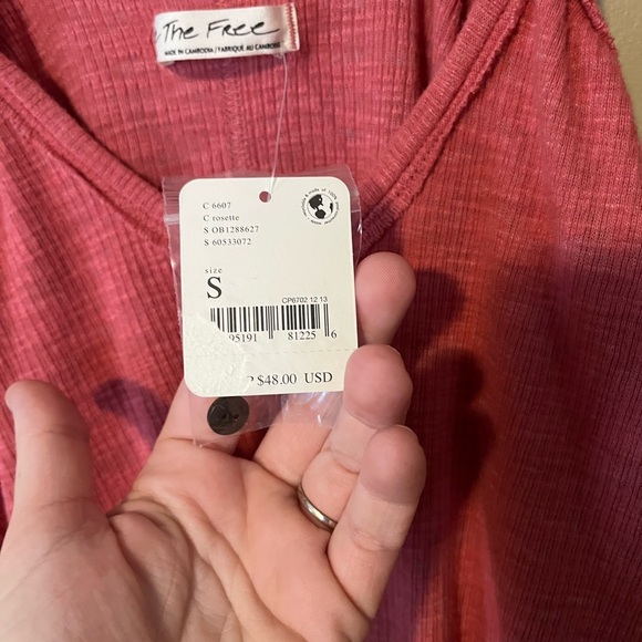 Free People Dream Weaver Top NWT - Picture 7 of 8